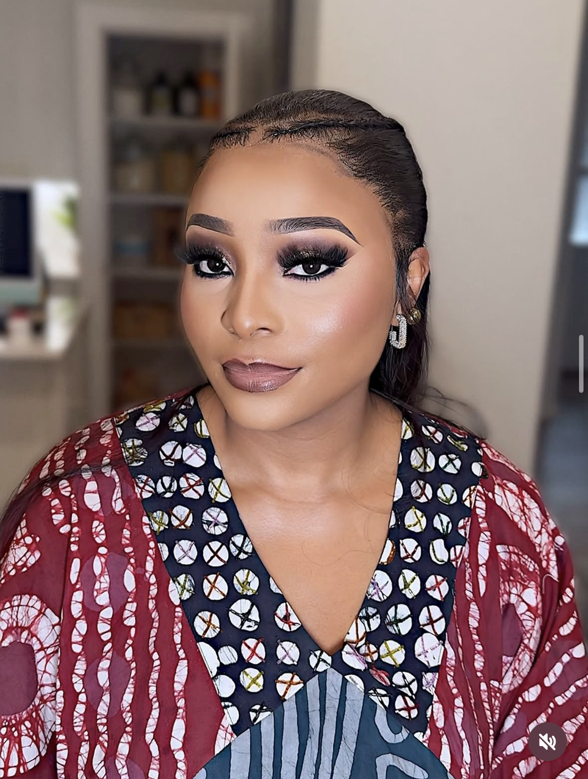 Sleek cornrow braiding styled close to the scalp